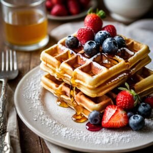 Almond Flour Waffles