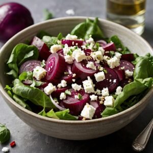 Beet and Quinoa Salad with Feta