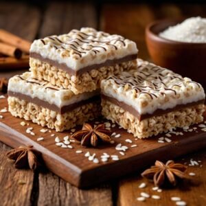 Chai Spiced Rice Krispie Treats