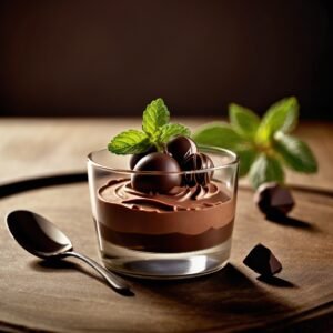 Chickpea Chocolate Mousse