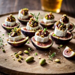 Fig and Goat Cheese Bites