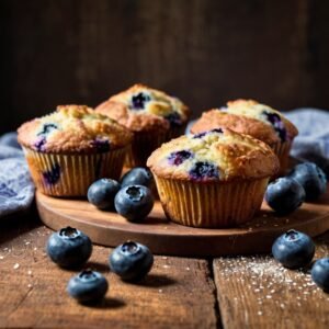 Keto Blueberry Muffins