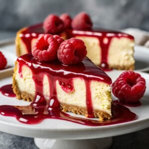 Keto Raspberry Cheesecake