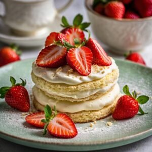 Keto Strawberry Shortcake