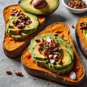 Sweet Potato Toast with Avocado