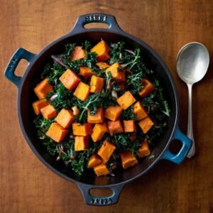 Sweet Potato and Kale Hash