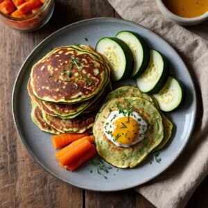 Zucchini and Carrot Pancakes