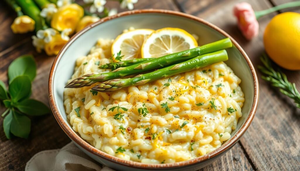 Lemon and Asparagus Risotto