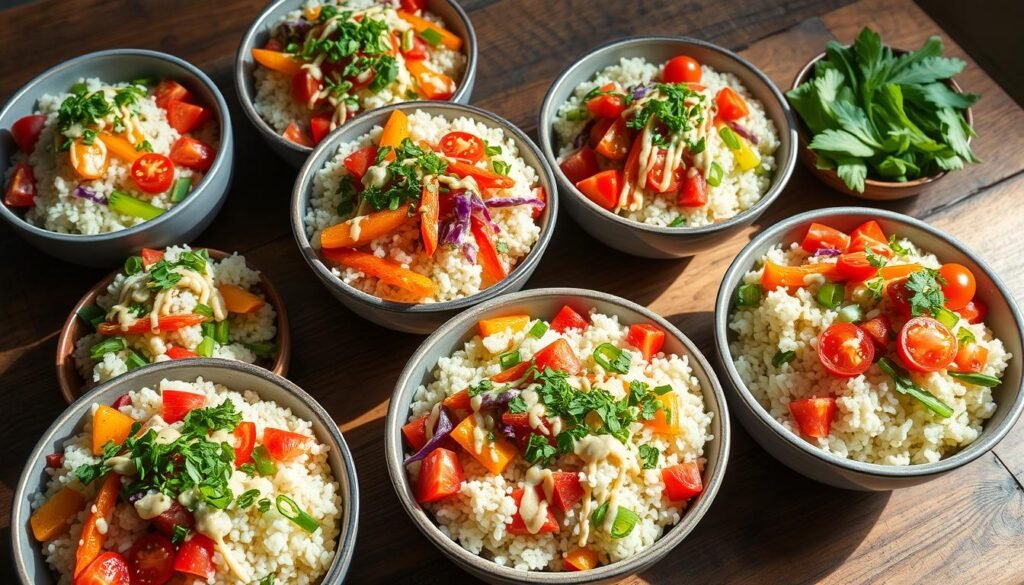 Quick Cauliflower Rice Bowls: 7 Low-Carb Meals in Minutes