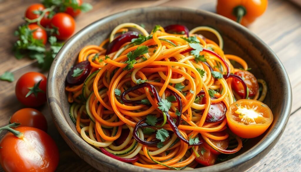 Quick Spiralized Sensations: 7 Low-Carb Veggie Noodle Dishes