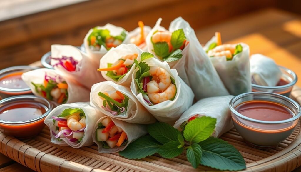 Rapid Rice Paper Rolls