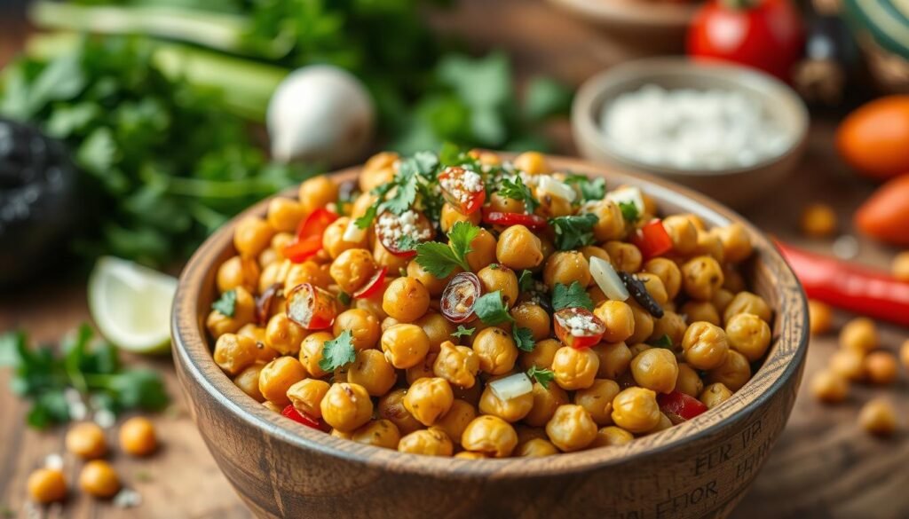 Rapid Roasted Chickpeas