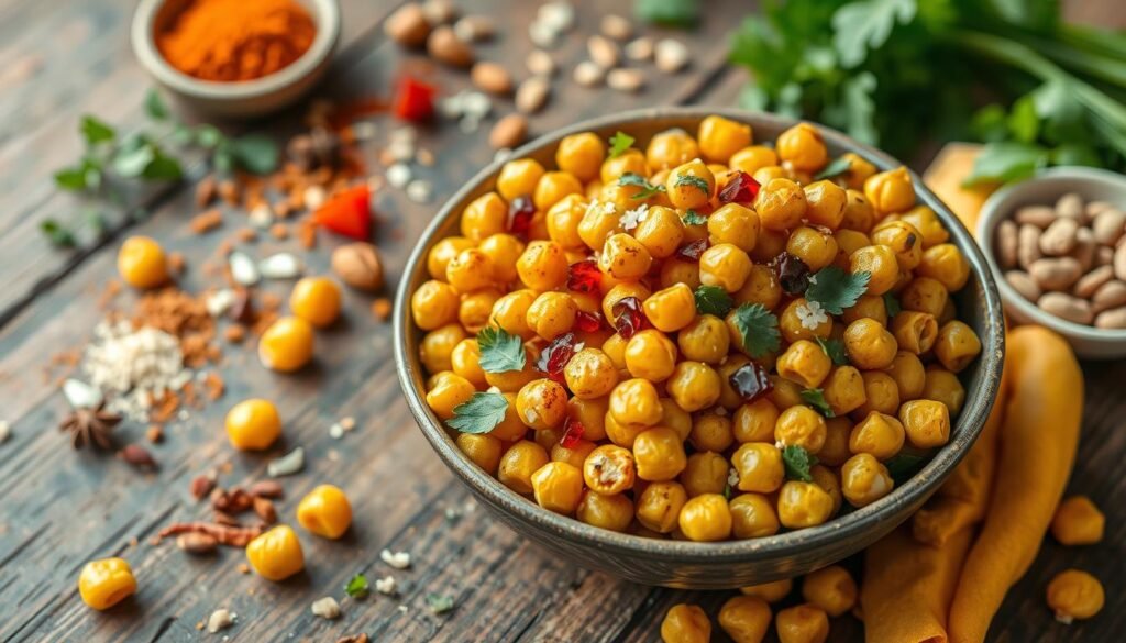 Rapid Roasted Chickpeas