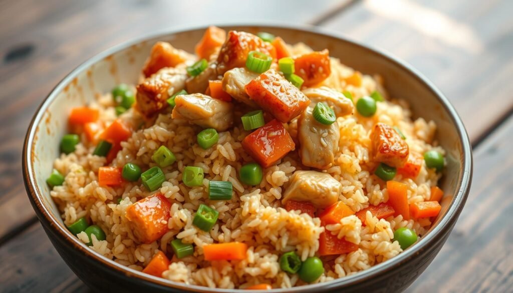 Rotisserie Chicken Fried Rice