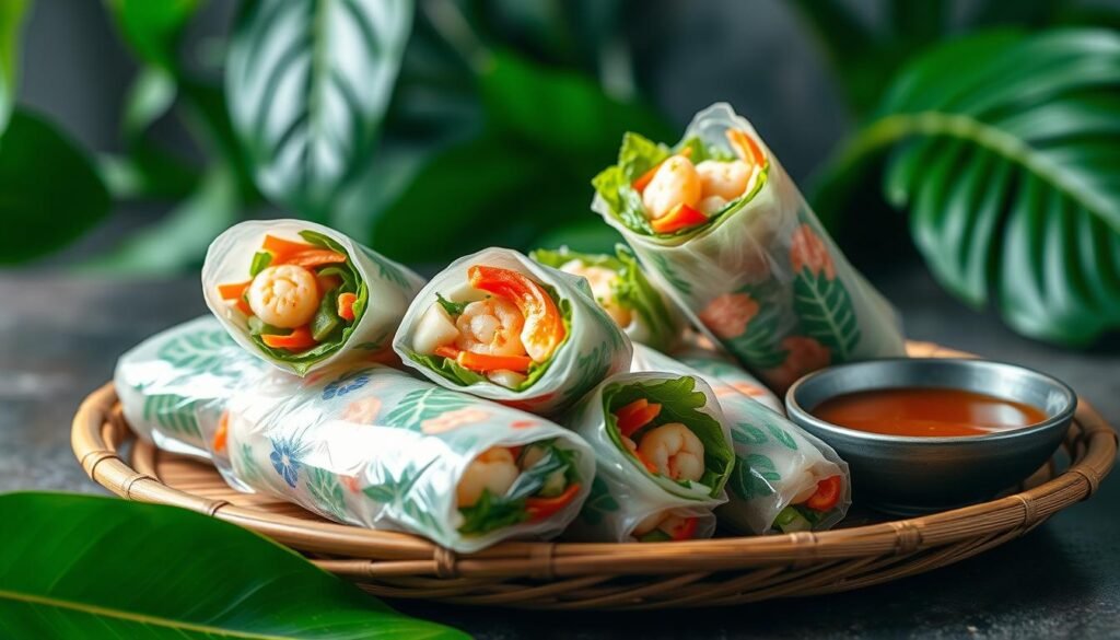 Vietnamese spring rolls