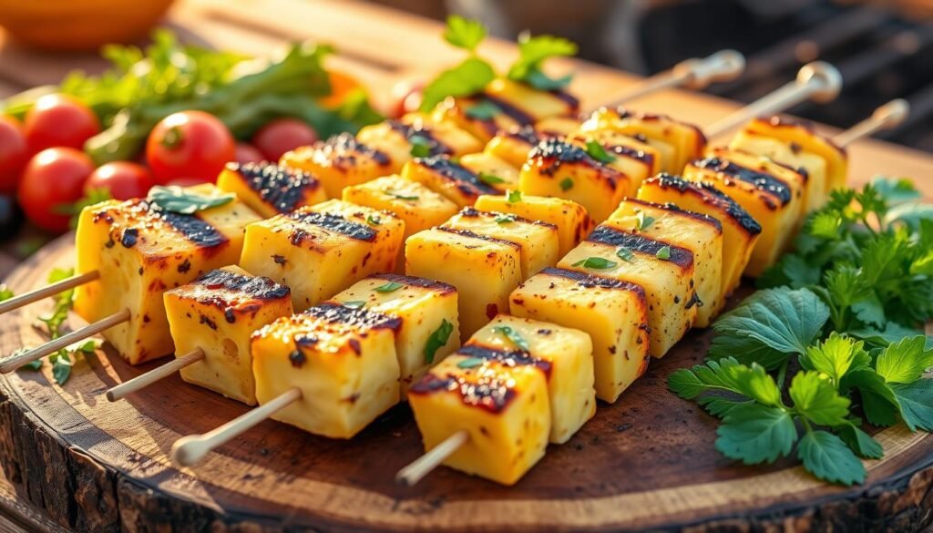 grilled cheese skewers