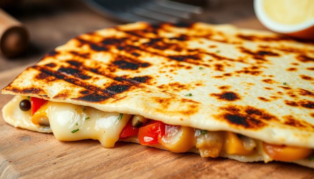 quesadilla texture