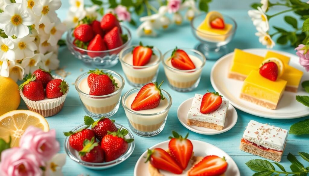 Lemon Desserts and Strawberry Delights