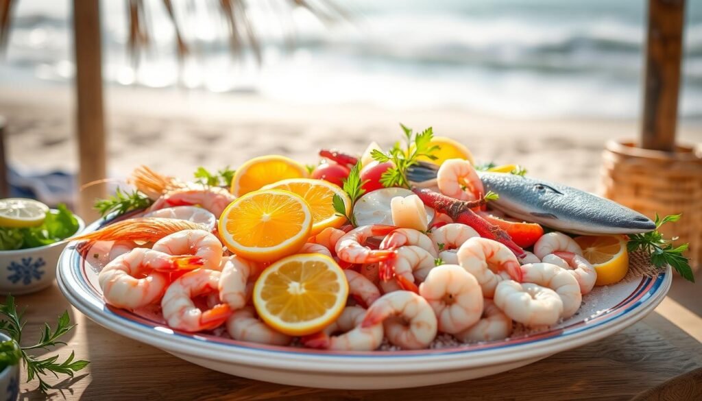 Seafood dishes