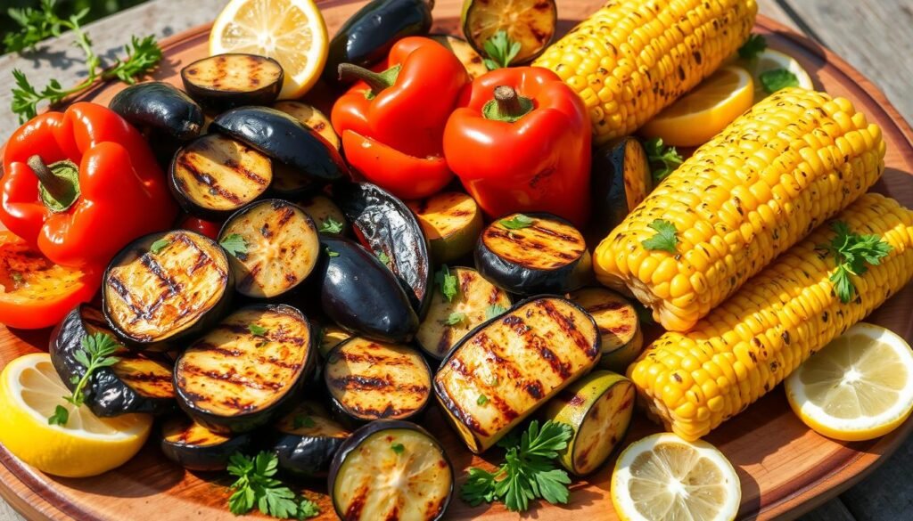 grilled vegetables