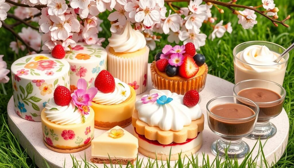 spring desserts