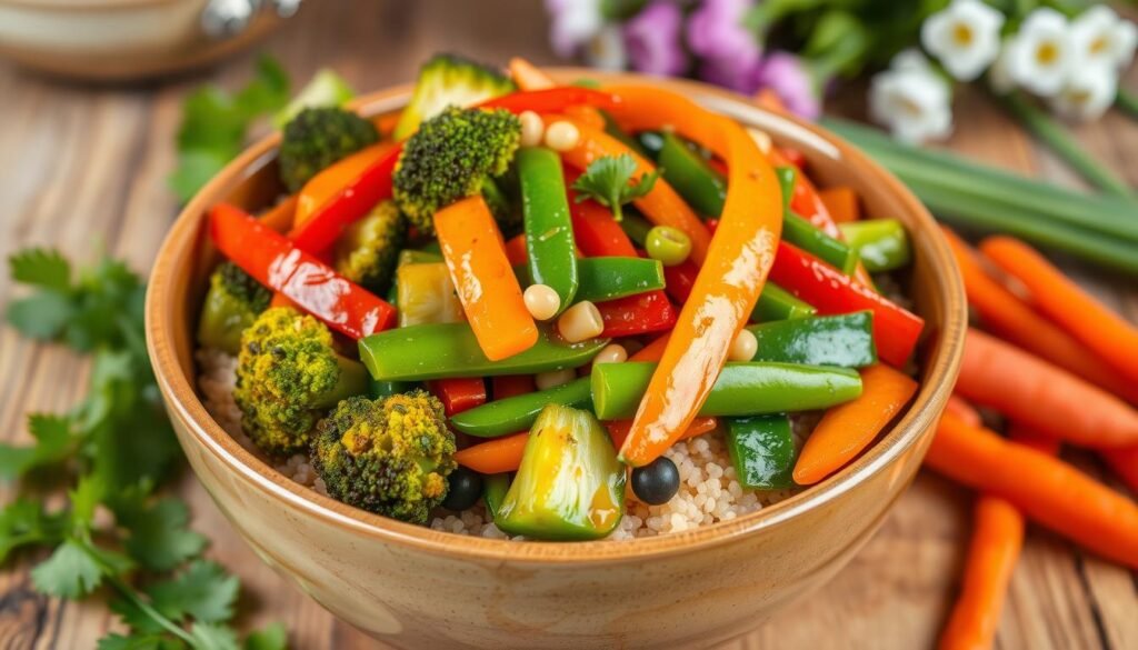 gluten-free and vegan stir-fry