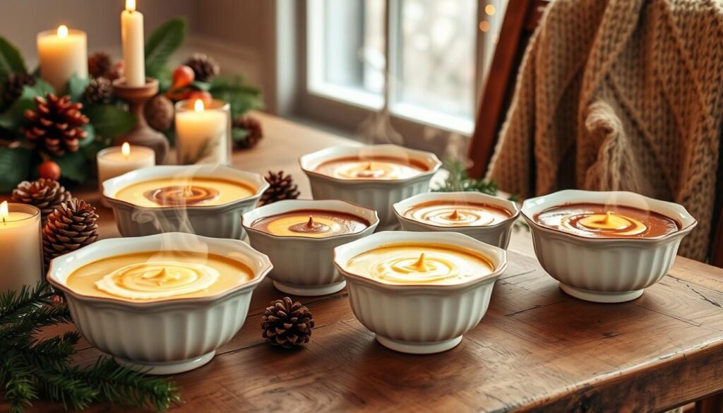 warm puddings