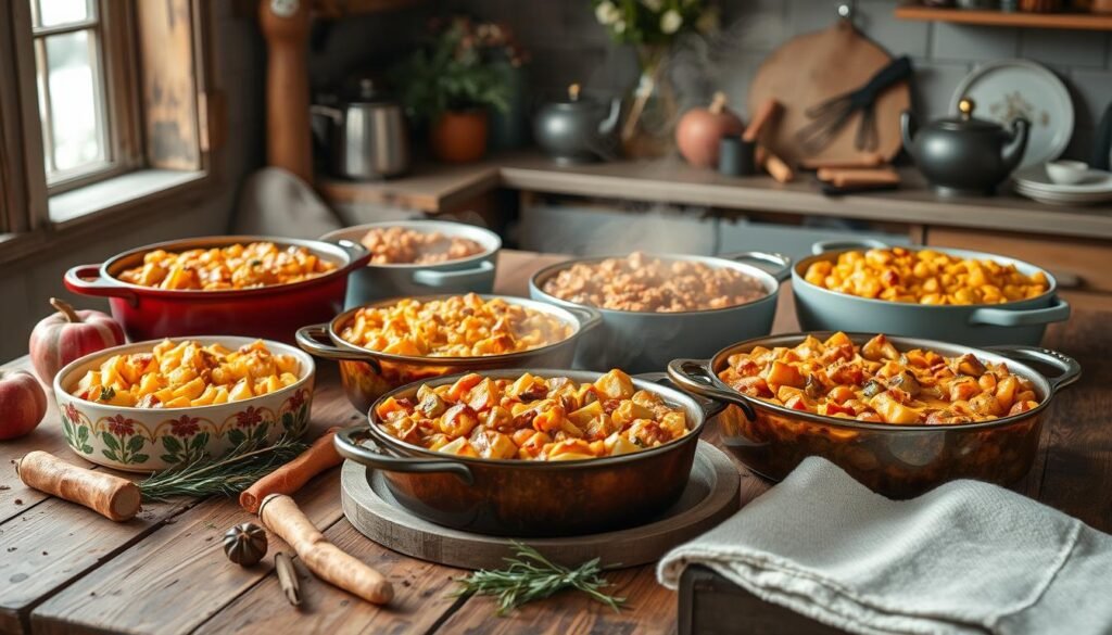 winter seasonal casseroles