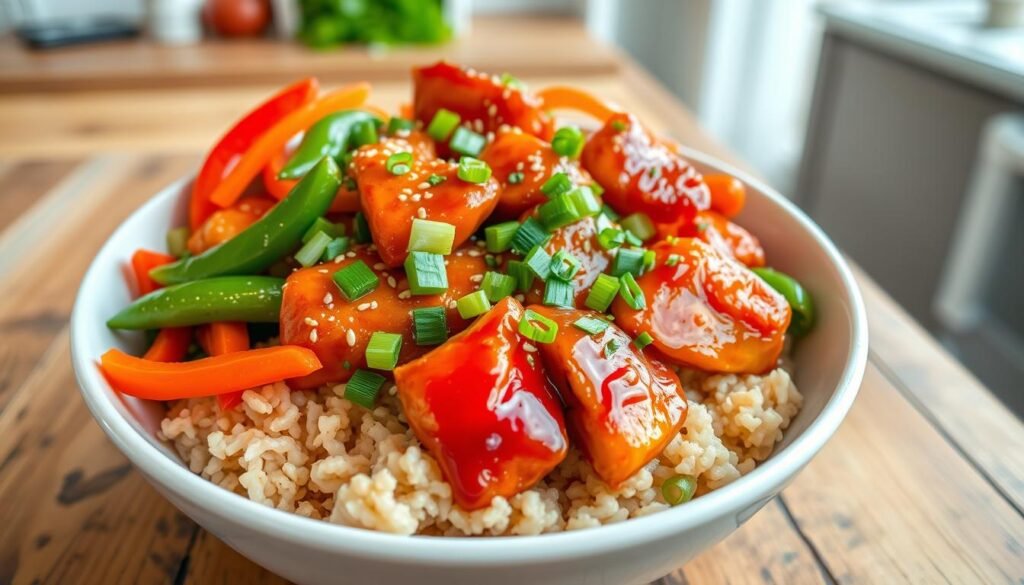 Firecracker Chicken Meal Prep Bowls