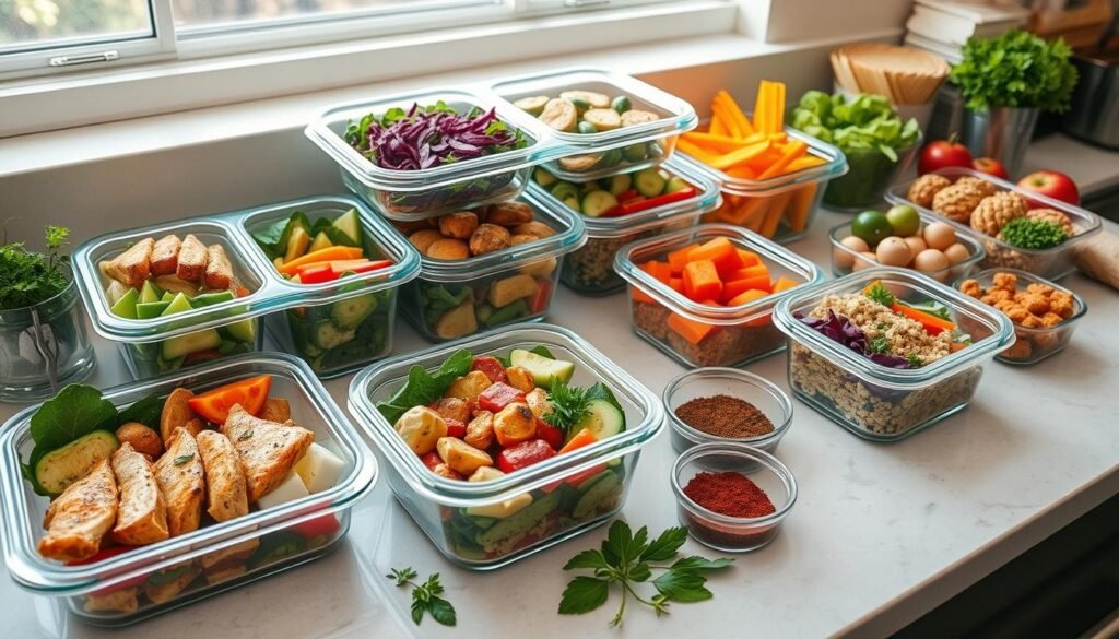 Healthy meal prep