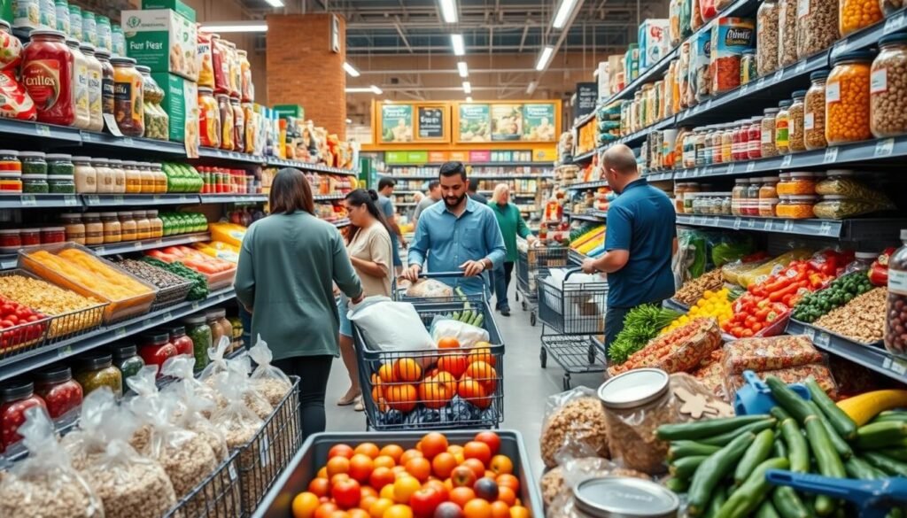 bulk shopping for meal prep