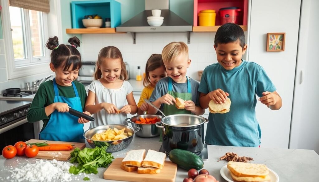 kids in the kitchen