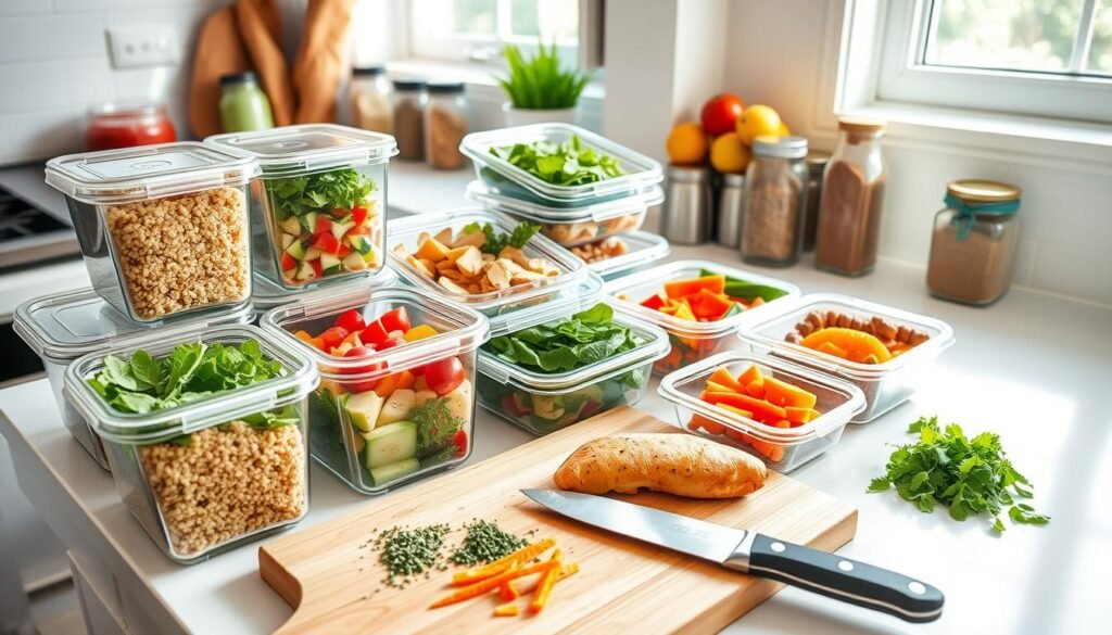 meal prep for clean eating